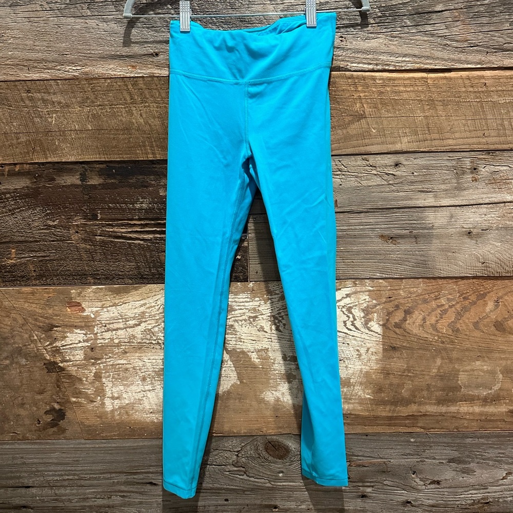 Athleta Vibrant Aqua Kids Leggings